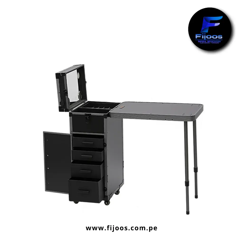 Mesa de Maquillaje y Manicure Blanck