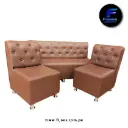 SILLON DE ESPERA MARGOT MARRON