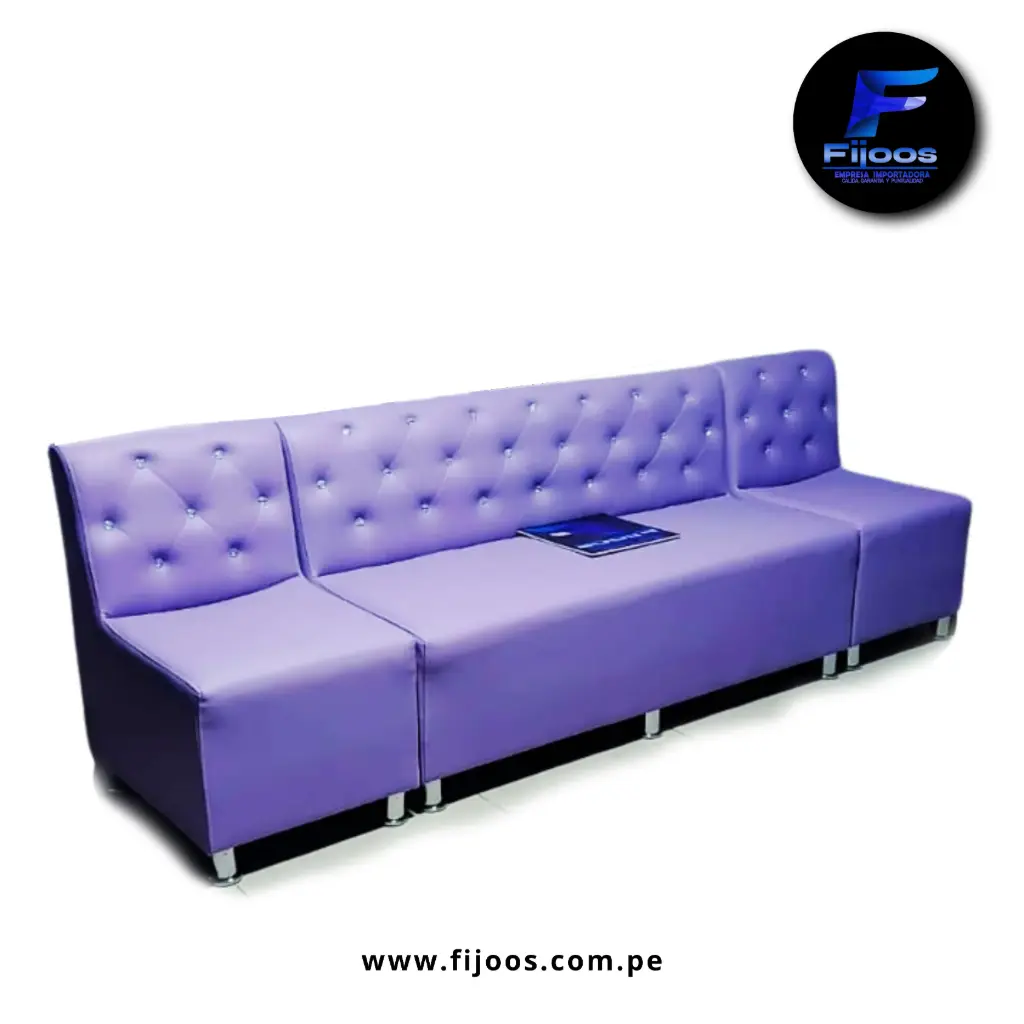 Sillón de Espera Margot Lila