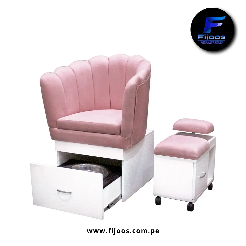 Sillón Pedicure Marcha rosa