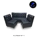 Sillón de Espera  Cajón Dorado