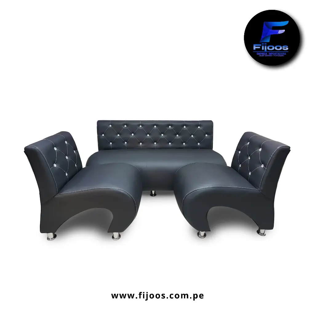 Sillón de Espera Curviso Linea blanca