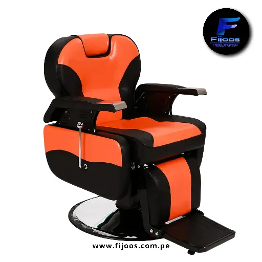 Sillón Corte y Afeitado Harly Orange