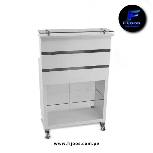 Counter De Recepción Clara Blanco