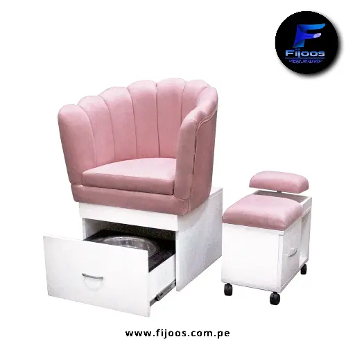 Sillón Pedicure Marcha rosa